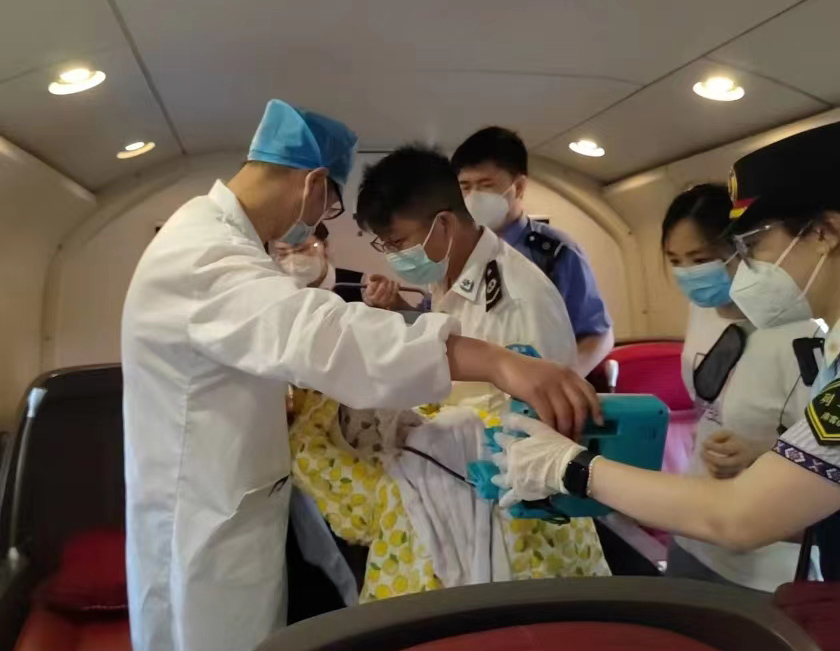 绥德县高铁转院公司